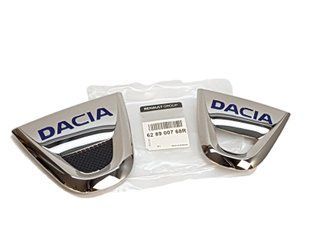 Емблема ( 2шт) Dacia Duster 628900768R Оригінал 628900768R фото